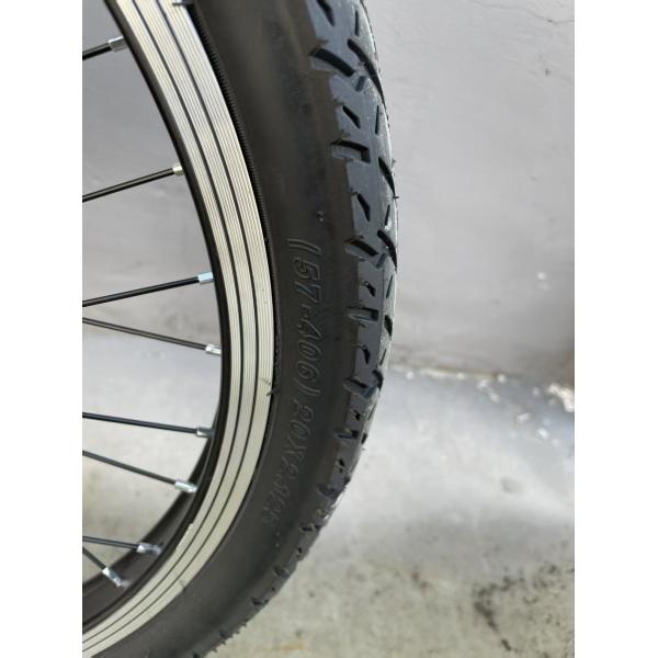 Bicicleta BMX de 20 pulgadas estilo libre / calle / tierra - Marco de acero de alto carbono, freno U - para adultos / niños