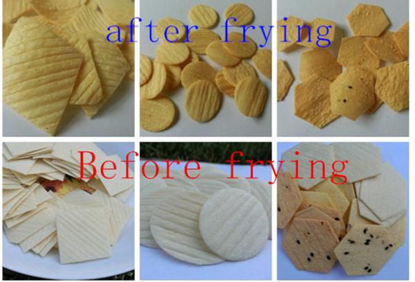 Automatic Tortilla Making Machine , Puff Doritos Snack Food Production Line