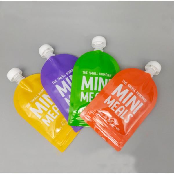 2 слоя Spout алюминиевой фольги жидкостного кладут загерметизированную ISO9001 стойку в мешки молока вверх по сумкам напитка