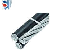 XLPE a isolé la distribution en aluminium triple de Cable For Overhead de conducteur de la baisse 1/0AWG de service de quadraplex