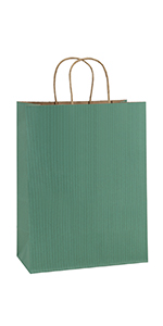 MULTIPURPOSE Holiday Gift Bags Shopping CMYK Eco Retail Packaging 100% Recyclable Kraft Paper Wedding Welcome Bags