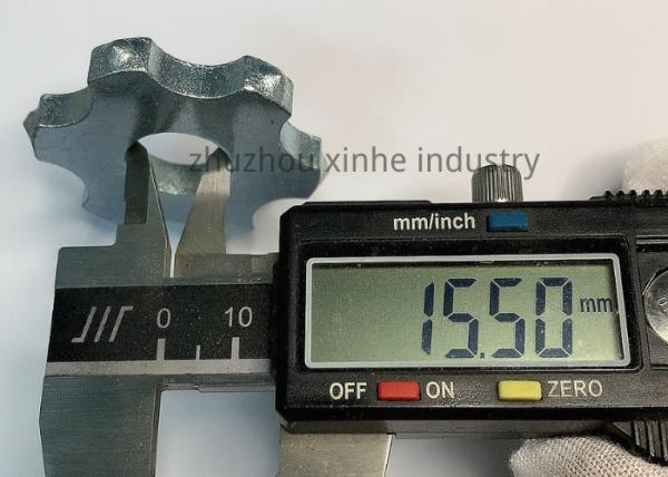 Standard Six Star Tungsten Carbide Cutters Tipped TCT Scarifier Cutters For General Scarifying