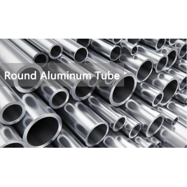 Perfil cilíndrico personalizado do tubo 28mm de alumínio 1.2MM grosso industrial