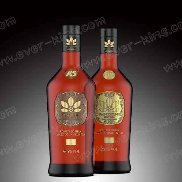 бутылка стекла вискиа 700ml с крышкой пробочки винта