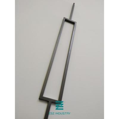 BSCI  Powder Coating Iron Hollow  2x2 Decorative Metal Fence Posts
