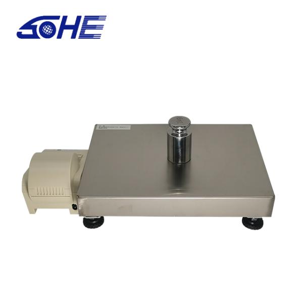 Barcode Label Printing Digital Desk Scale with LED Display and DC10.5V/1000mA Power Supply