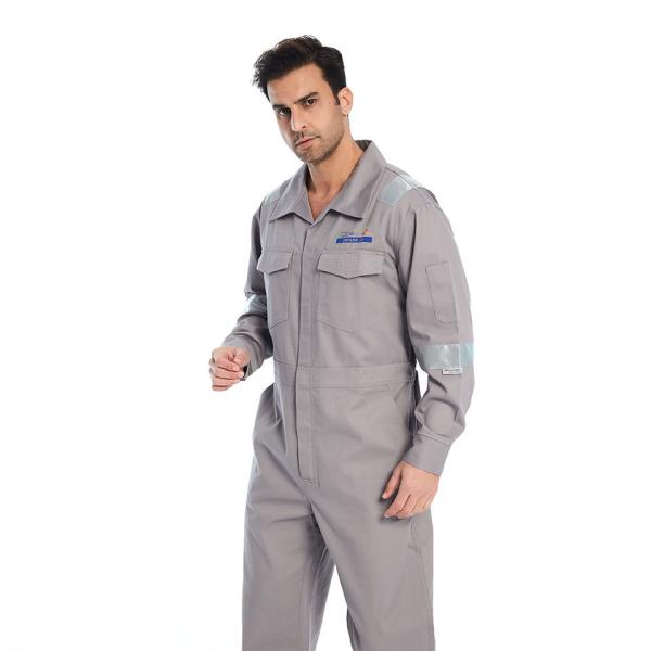 Custom Industrial Worker Uniform Gas Station Workwear Overalls