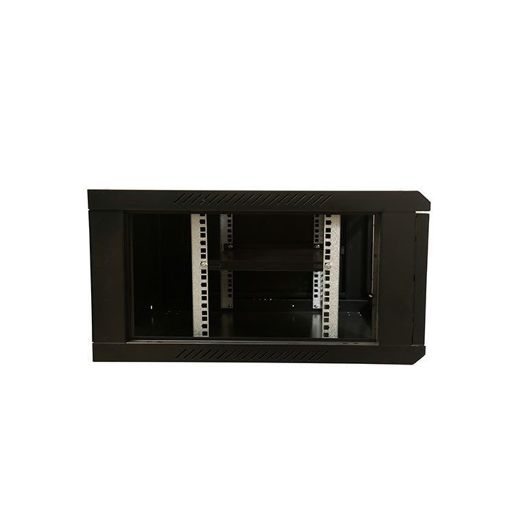 Wall Mounted Network Cabinet Rack 4U Server Rack 19 Inch 600*600 Toughened Glass Door