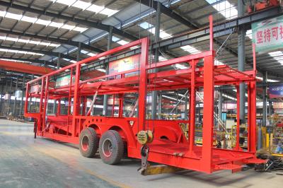 Double Deck 2 Axles Car Transport Semi Trailer For Vehicle Carrier Truck Trailers