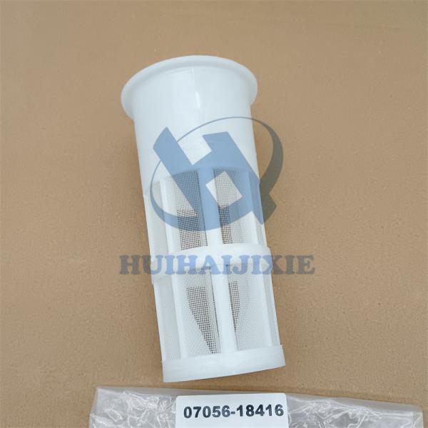 07056-18416 Excavator Spare Parts Diesel Fuel Filter Strainer For PC200