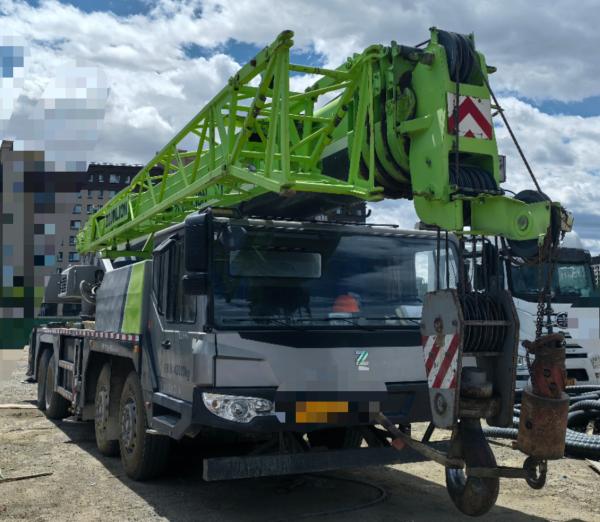 2019 Years Zoomlion 55 Ton Hydraulic Truck Crane QY55V552 Used Mobile Crane