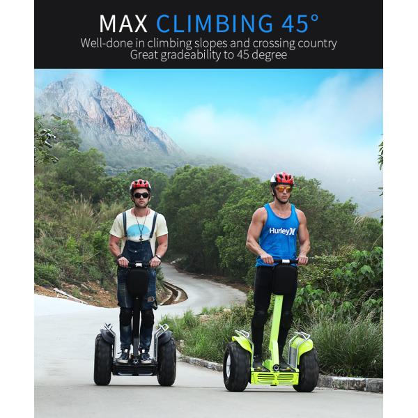 EcoRider Big Tire Segway Electric Scooter 4000w Motor Self Balance Lithium Battery