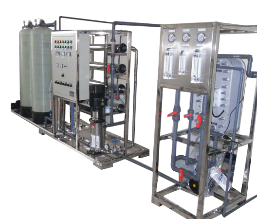 500L/H RO Water Treatment Plant With FRP Filter / Drinking Water Purification Plant