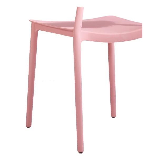 Modern simple and casual plastic dining chair sun chair creative cafe milk tea shop negotiate chair