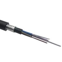 GYTY53 Duct Aerial 36 CORE Cable blindado para exterior Double Jacket Gel impermeável Recheado tubo solto Enterramento direto