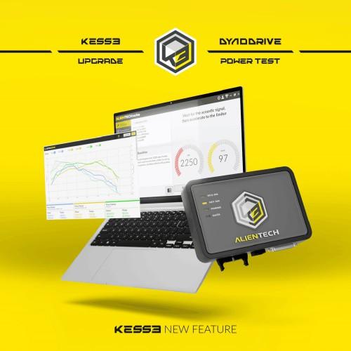 Original Alientech KESS3 ECU and TCU Programming Tool with DynoDrive Activated Via OBD / Bench and Boot Model Upgraded Cable Set