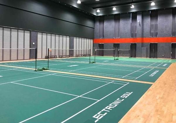 Polyethylene Layer 6mm 15m×1.8m Vinyl Gym Flooring