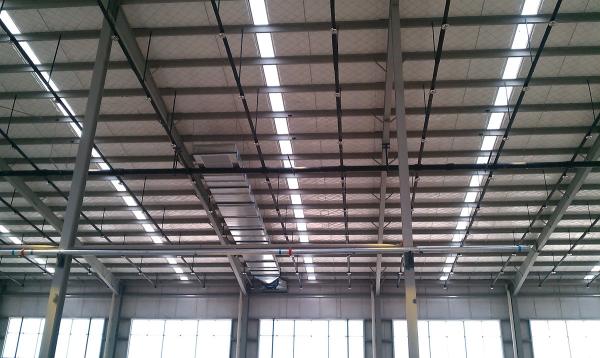 Construção da construção de aço da logística da altura 12.5m