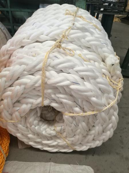 Câble d'amarrage en polypropylène robuste 220M 8 brins pour l'industrie maritime