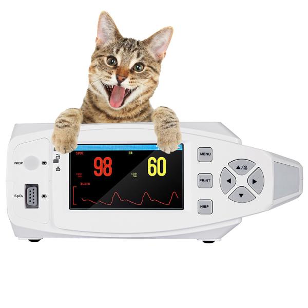 Цвет TFT RoHS 4.3nch монитора кровяного давления Oscillometric ветеринарный