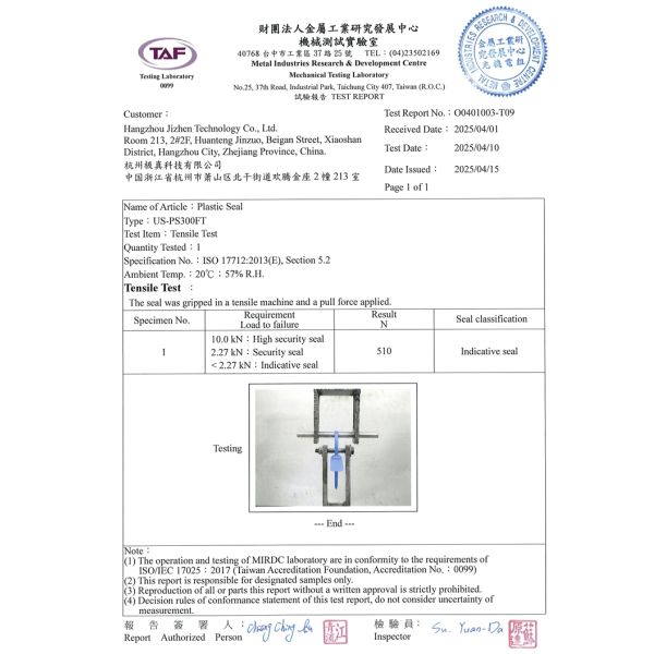 Tamper Proof Plastic Security Seals  Plastic Container Seal High Durability
