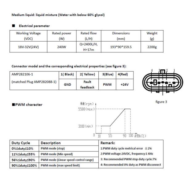 24V электронный безстылочный насос для жидкостного охлаждения быстрое зарядное устройство, высокоэффективный BLDC насос для зарядное устройство для электромобилей