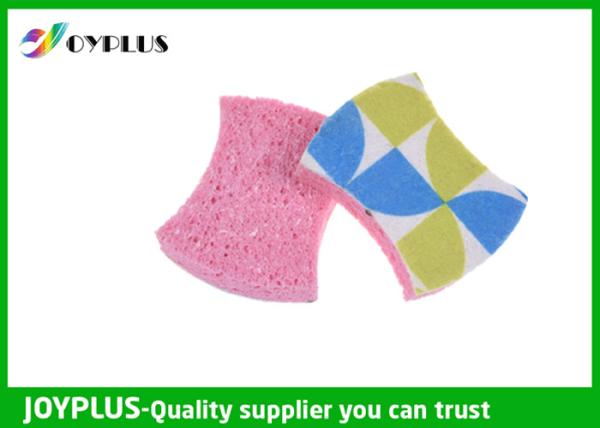 Cleverly Shaped Sponge With Stainless Steel Side