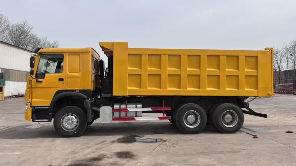 Affordable Refurbished Sinotruk Howo 375HP 6x4 Dump Truck with Manual Transmission