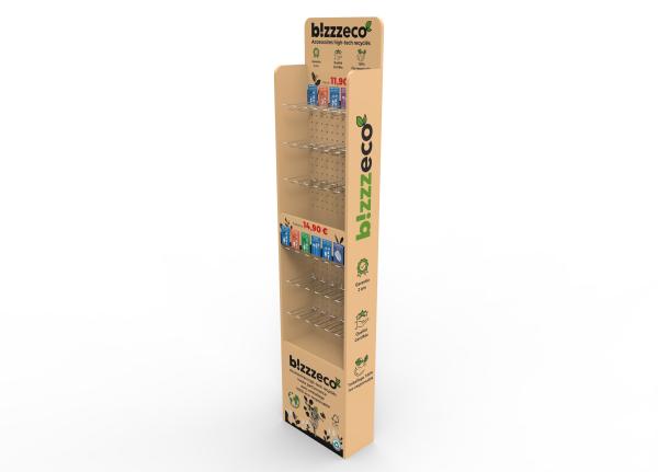 Supports en bois de présentoir pour des affichages de supermarché et de magasin
