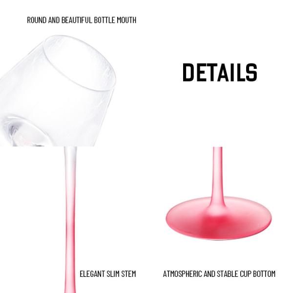 Custom 550Ml Clear Retro Classic Wine Glasses Glass Goblet Yeti Wine Glass for wedding