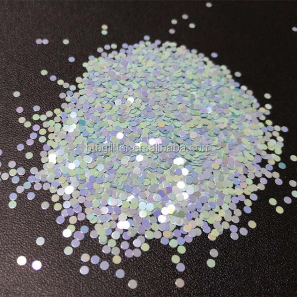 Holographic White Glitter Mixed Chunky Glitter Bulk Polyester Pet Glitter Die Cutting Printing OEM/ODM Yes. We Provide OEM