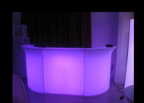 Glowing Illuminated Outdoor Furniture Modern Commercial Led Light Up Chairs