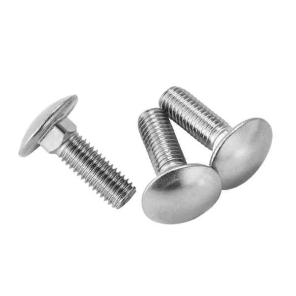 Flat Head Carriage Carbon Steel Galvanized Bolt with Square Neck Threaded DIN603