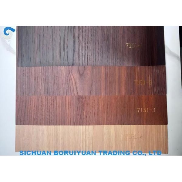 Glossy Finish Melamine Paper Wood Pulp Decor Base Paper Embossed