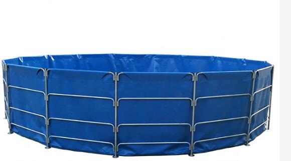 Наружный рециркуляционный ПВХ брезентный рыбный бак 30000L Рыбный пруд Пластиковый резервуар Diy Рыбный пруд