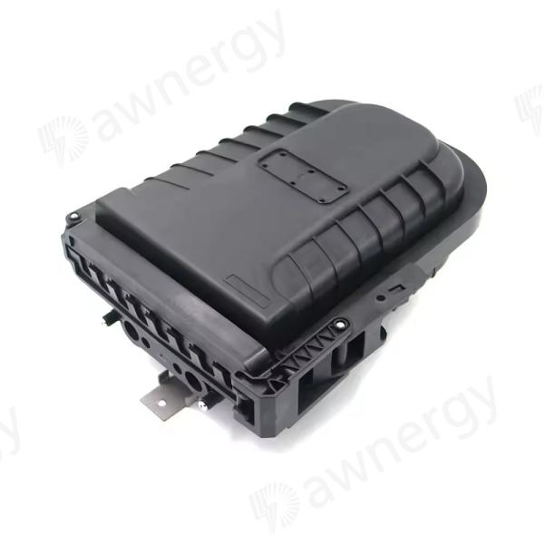Caja de distribución de fibra de 16 puertos con certificación CE/FCC/RoHS/ISO9001 y capacidad para 16 bandejas de empalme de núcleo