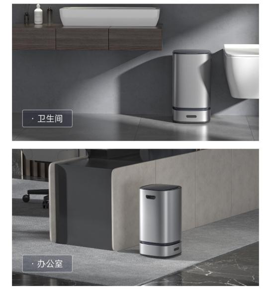 Wholesale Kitchen Smart Trash Can Sensing Home Automatic Packing Bag Change Automatic Waste Bins