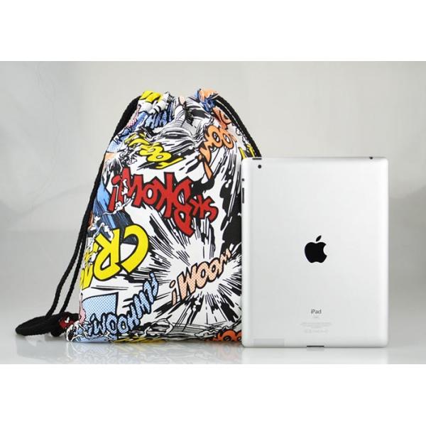 Water Resistant Sports Backpacks Wear Resistant Hot Transfer Printing