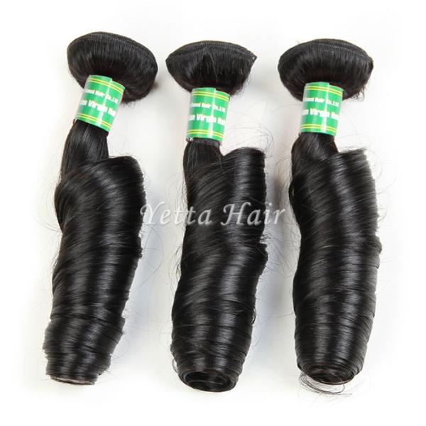 O cabelo peruano da onda 4A natural macia não processada pode durar uns muitos tempos