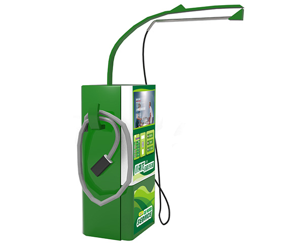 Горячая оцинкованная стальная машина для стирки автомобилей