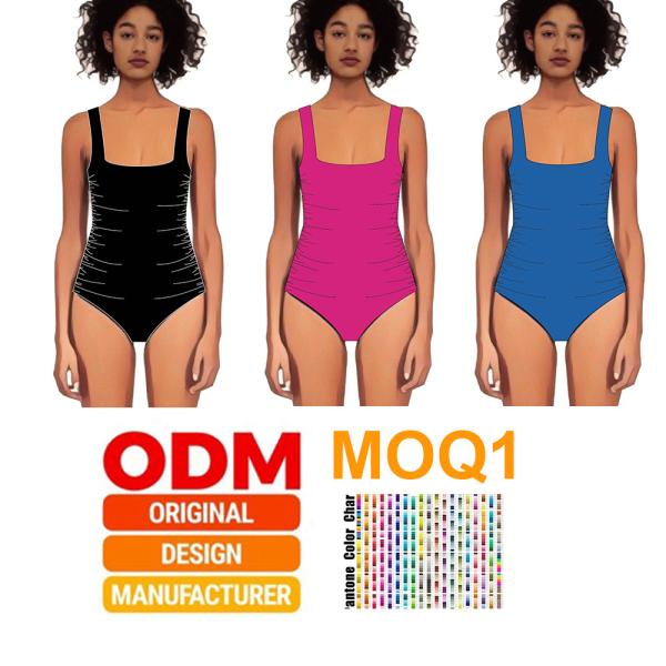 S/M/L Size HEXIN Custom Womens One Piece Sexy Beachwear Bikini Swimsuits Bikini Set