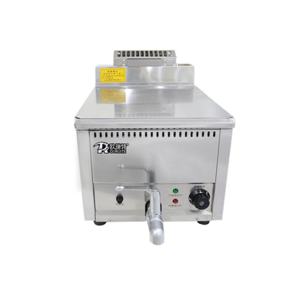 sartenes profundas eléctricas comerciales del tablero de la mesa de 3.6kw 18L, Chips Fryer eléctrico