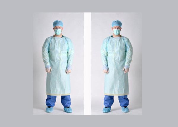 Multifunction Disposable Isolation Gowns Weight 46g With Thumb Hooks