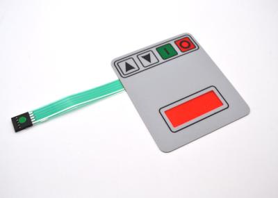 Flat PET Membrane Switch With Transparent Window For Telecommunication Equipment