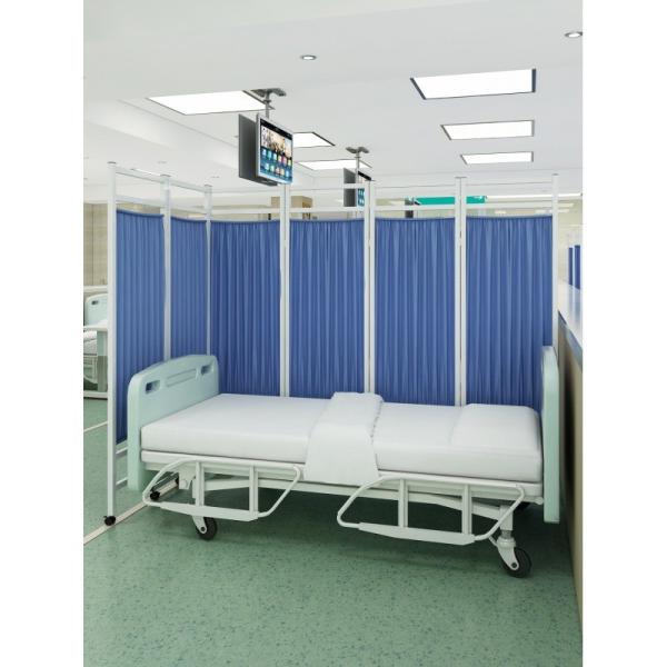 Medical Stainless Steel Hospital Ward Screen Mobile Folding