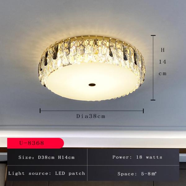 Modern Luxury Crystal Ceiling Lamp crystal flower led ceiling light(WH-CA-78)