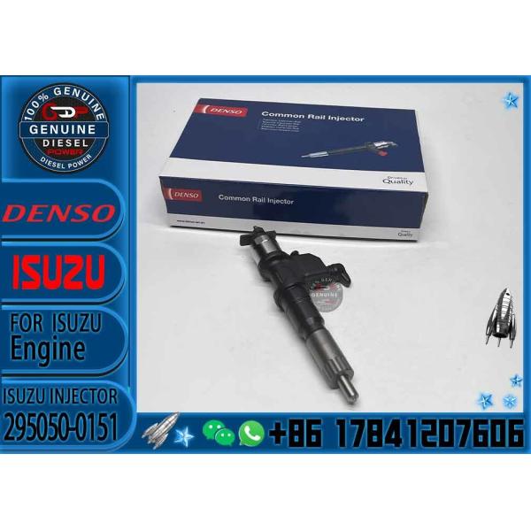 Injetor comum novo do trilho do combustível diesel 295050-0151 295050-0152 8-97622719-2 8-97622719-3 para ISUZU