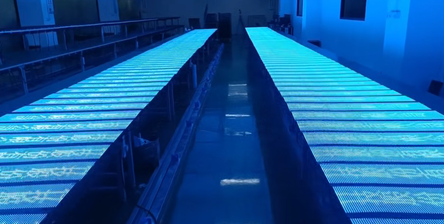 New Product Arbitrary Bending P6.25 Indoor Led Holographic Invisible Transparent Led Display Screen