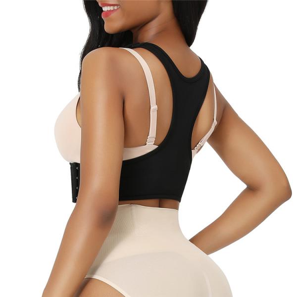 Брюшная подушка подтягивается HEXIN Женщины спальный бюстгальтер нижнее белье антиморщины бюстгальтер корсет формер