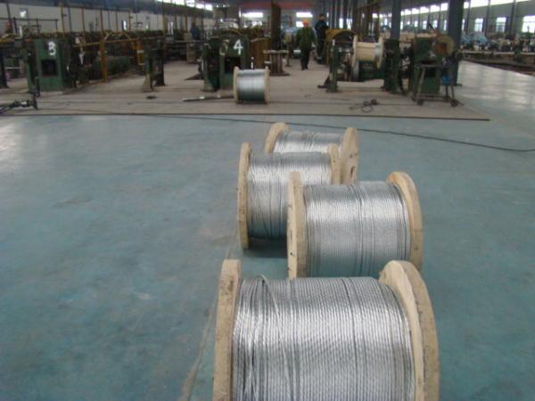 Costa de aço galvanizada aérea do fio bonde com material alto do aço carbono
